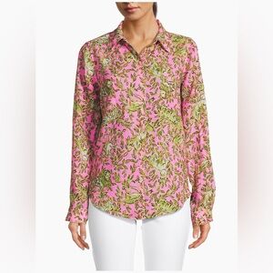 NWT Lilly Pulitzer
Sea View Linen Shirt